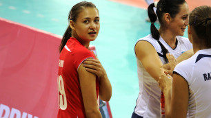 Казахстанскую волейболистку признали самой красивой на турнире во Вьетнаме