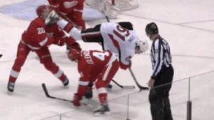 Игрок НХЛ едва не лишился глаза после удара коньком по лицу