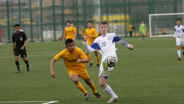 Юношеская сборная Казахстана обыграла "Кайрат" в контрольном матче