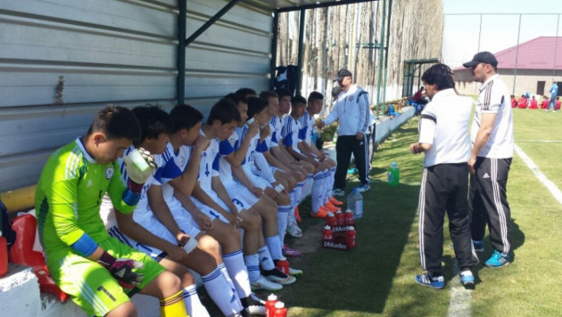 Юношеская сборная Казахстана по футболу обыграла Кыргызстан