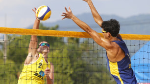 Мужская сборная Казахстана по пляжному волейболу стала победителем турнира в Таиланде