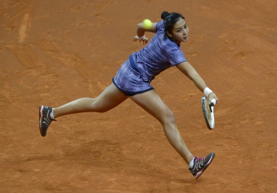 Зарина Дияс на турнире в Штутгарте. Фото с сайта celebmafia.com