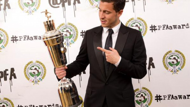 Эден Азар признан игроком года по версии PFA