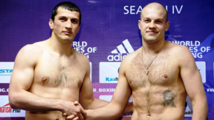 Василий Левит (справа) и Абдулкадыр Абдуллаев. Фото с сайта WSB