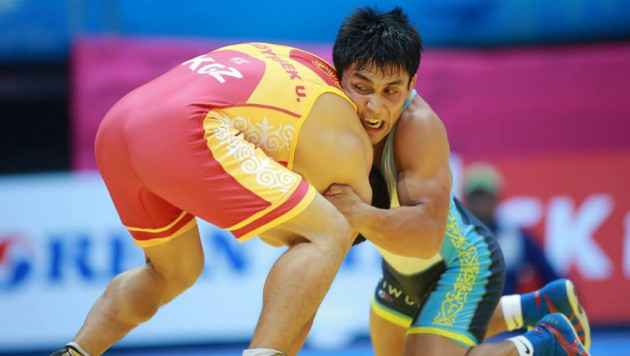 Казахстанец Ниязбеков выиграл "золото" чемпионата Азии по борьбе