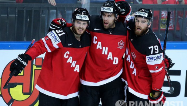 Сборная Канады по хоккею вышла в плей-офф чемпионата мира
