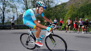 "Астана" стала третьей в командной гонке первого этапа "Джиро д'Италия"
