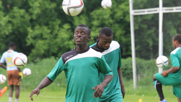 Футболисты Буркина-Фасо провели первую тренировку в Алматы