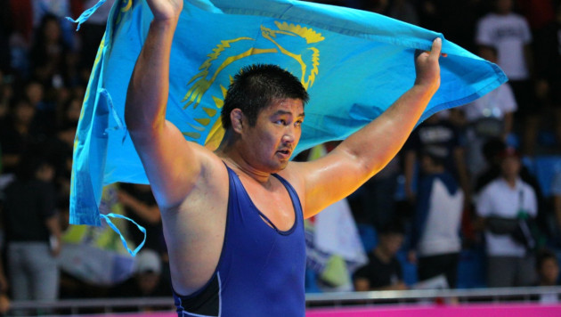 Нурмахан Тыналиев выиграл "золото" чемпионата Азии по борьбе