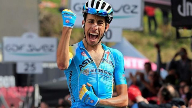 Фабио Ару стал вторым в общем зачете "Джиро д'Италия" после 5-го этапа