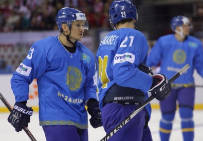 Сборная Казахстана по хоккею. Фото с сайта IIHF