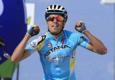 Микель Ланда. Фото с сайта велокоманды "Астана"