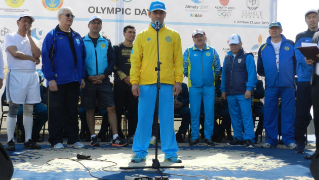 В Казахстане проходит Олимпийский день