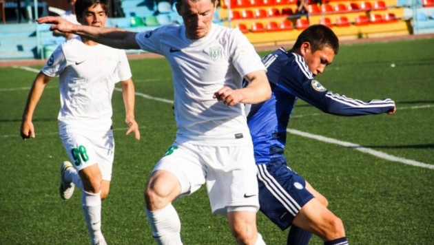 Дублеры "Атырау" забили восемь безответных мячей в ворота "Ордабасы"