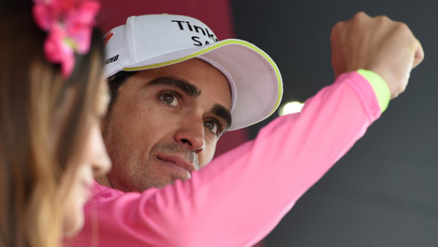 Велогонщики на "Джиро д'Италия" проявили неуважение к Контадору - Тиньков