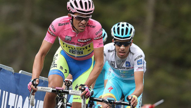 Контадор увеличил отрыв от Ланда и Ару в общем зачете "Джиро д`Италия"