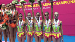 Казахстанские гимнастки стали бронзовыми призерами чемпионата Азии