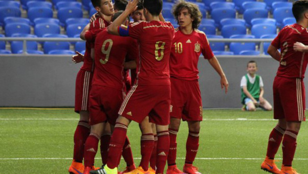 Испанские футболисты стартовали с победы на Кубке Президента Казахстана
