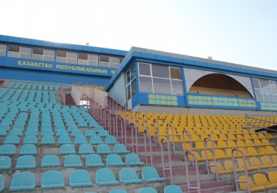 Стадион им.Кажымукана. Фото с официального сайта ФК "Ордабасы"