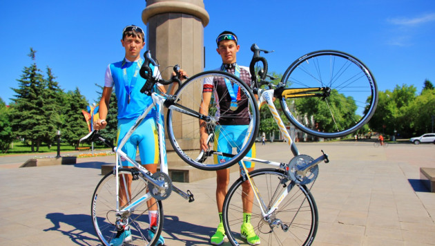 Первые велосипеды казахстанской марки VINO подарены призерам чемпионата Казахстана 