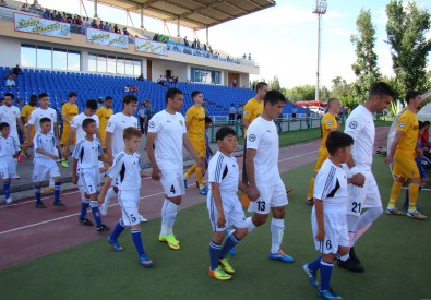 Игроки "Жетысу". Фото с сайта fc-zhetisu.kz.