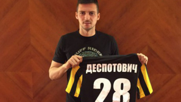 Джордже Деспотович забил гол в дебютном матче за "Кайрат"