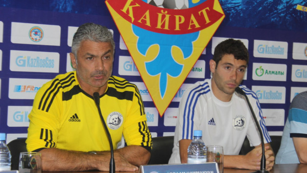 У нас нет задачи победить, главное - показать хороший футбол в Алматы - тренер "Алашкерта"