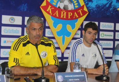 Абраам Хашманян и Арам Барегамян (слева направо). Фото Vesti.kz