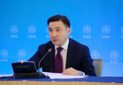 Ерлан Кожагапанов. Фото с сайта Федерации футбола Казахстана