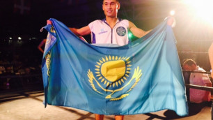 Казахстанский боксер Сойлыбаев отправил соперника в нокаут на 38-й секунде боя