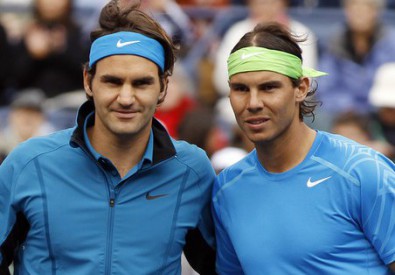 Роджер Федерер и Рафаэль Надаль. Фото с сайта gazeta.ru
