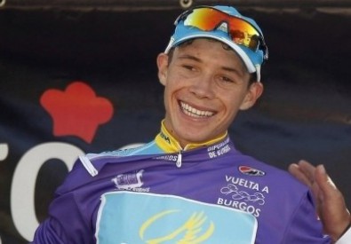 Мигель Анхель Лопес. Фото с сайта велокоманды "Астана"