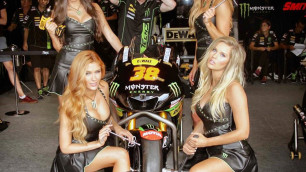 Самые красивые девушки паддока Гран-при MotoGP Индианаполиса