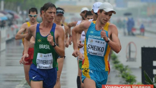 Казахстанец Шейко стал 31-м в ходьбе на 20 километров на ЧМ в Пекине