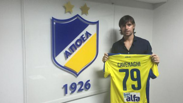 Кавенаги подписал контракт с АПОЭЛом перед матчем с "Астаной"