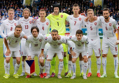 Сборная Чехии. Фото fotbal.cz