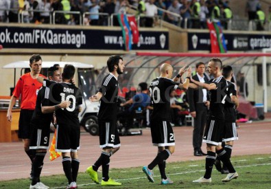 Игроки "Карабаха". Фото с официального сайта клуба