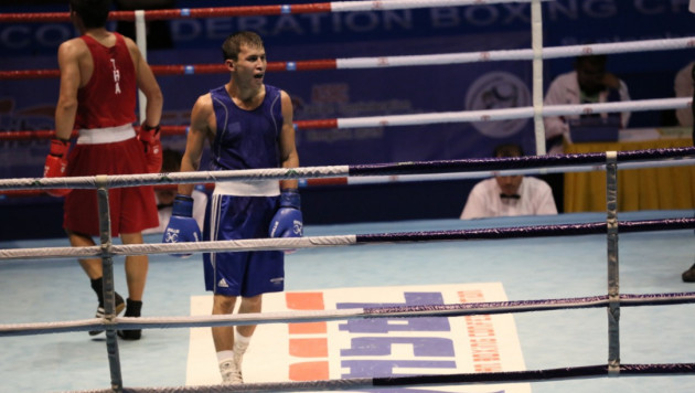 Казахстанец Саттыбаев уверенно пробился в четвертьфинал чемпионата Азии по боксу