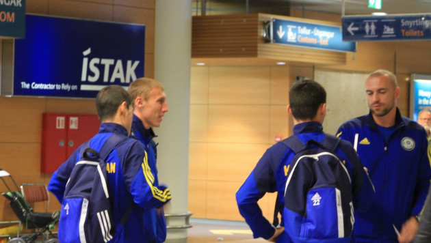 Сборная Казахстана по футболу прибыла в Исландию