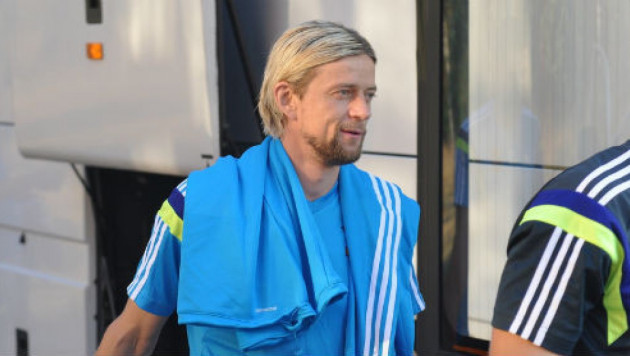 Футболисты сборной Украины пробили Тимощуку "головокружительные пенальти"
