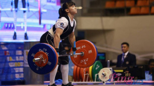 Штангистка Асем Садыкова принесла Казахстану первую медаль чемпионата Азии в Таиланде