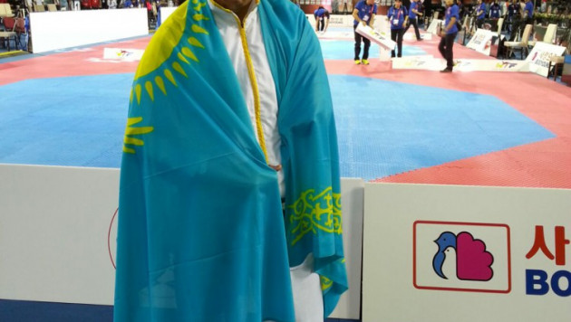 Казахстанский паратаэквондист завоевал "серебро" на чемпионате мира