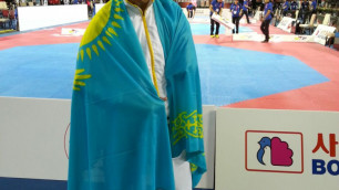 Казахстанский паратаэквондист завоевал "серебро" на чемпионате мира