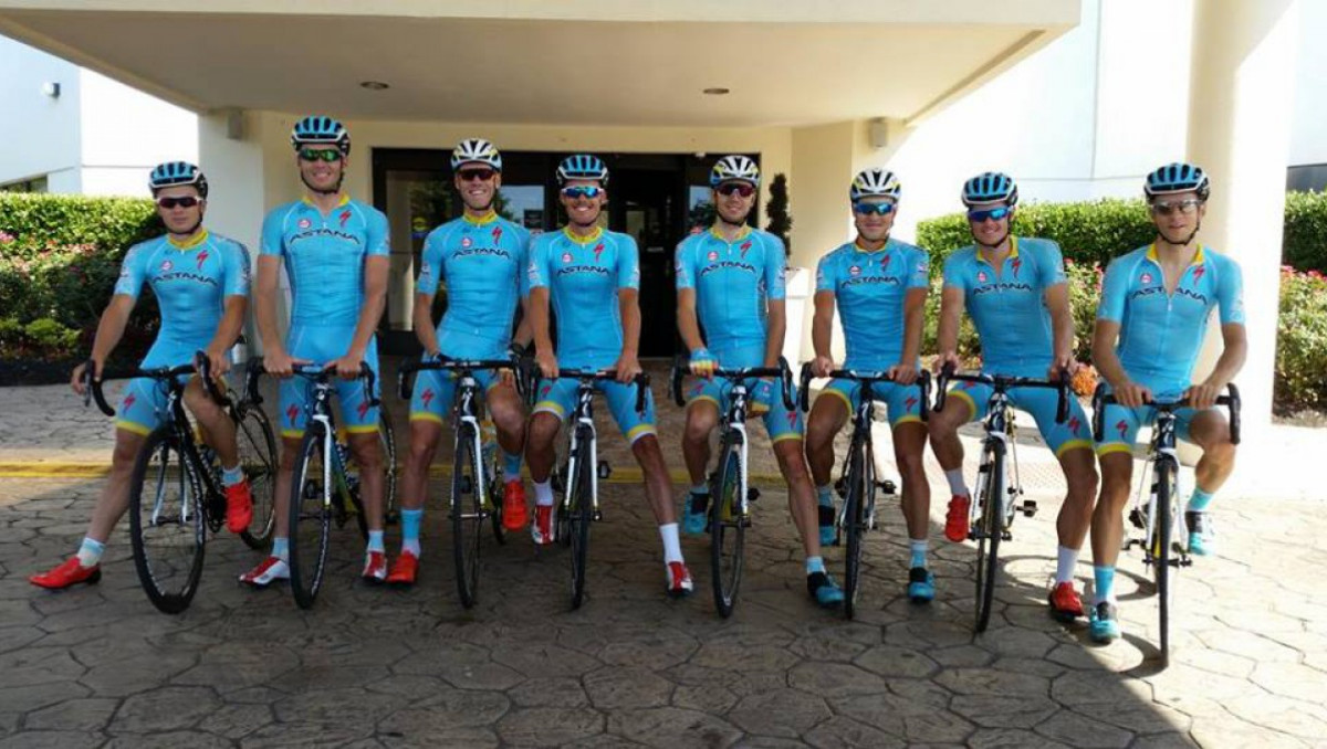 Велокоманда "Астана" назвала состав на командную гонку чемпионата мира