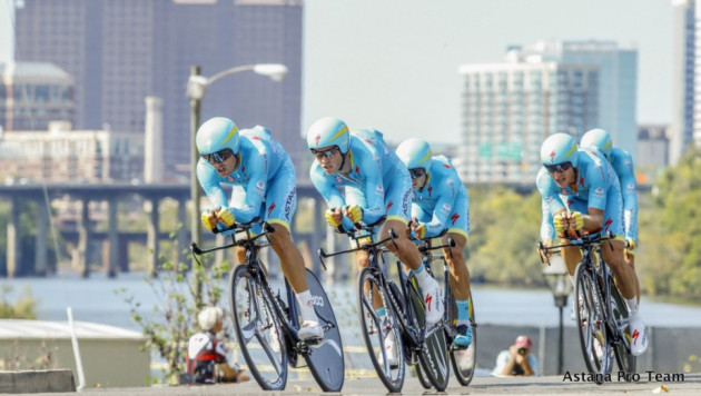 "Астана" стала восьмой в командной гонке на чемпионате мира по велоспорту на шоссе