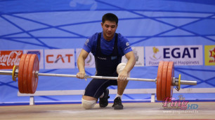 Тяжелоатлет Александр Ким принес Казахстану вторую медаль Гран-при в Китае 