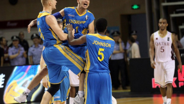 Сборная Казахстана по баскетболу одержала первую победу на чемпионате Азии