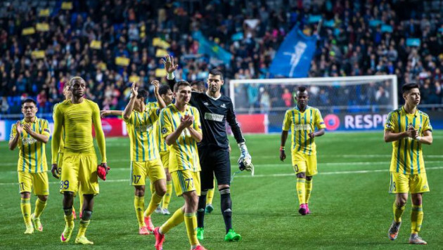 "Астана" после игр второго тура ЛЧ и ЛЕ поднялась на 13 строчек в рейтинге клубов УЕФА