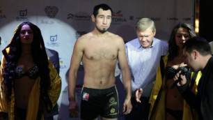 Казахстанский боксер Ербосынулы выиграл дебютный бой на профи-ринге в первом раунде