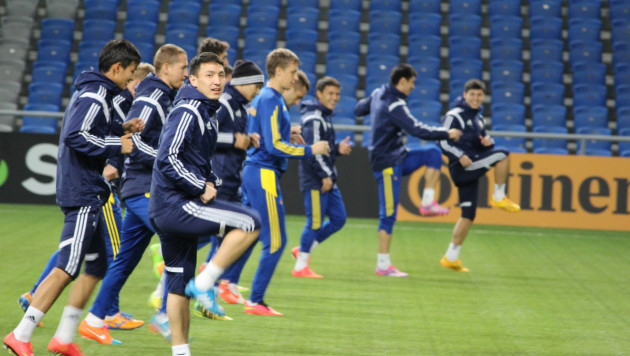 Тренировка сборной Казахстана перед матчем с Голландией будет открыта для болельщиков